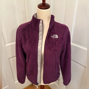 The North Face Osito Fleece Full Zip Jacket Women's Sz SM Purple